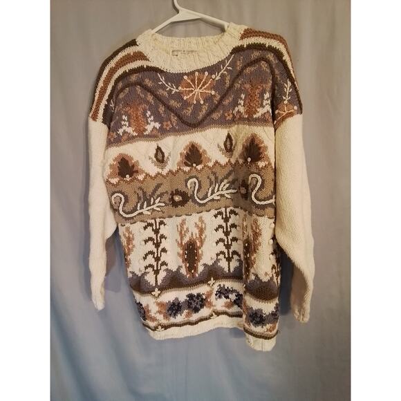 Jennifer & Company Vintage Heavy Weight Sweater - Picture 1 of 6